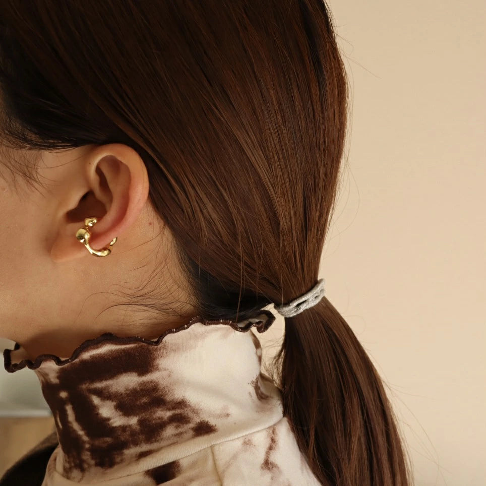 C065 silver925 BOKOBOKO earcuff