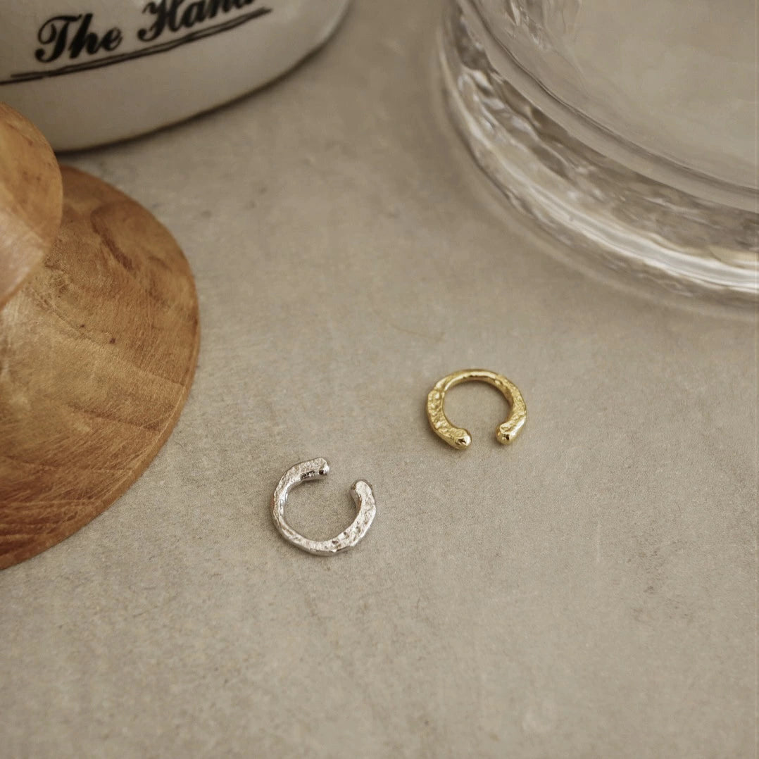 C121 silver925 horseshoe earcuff