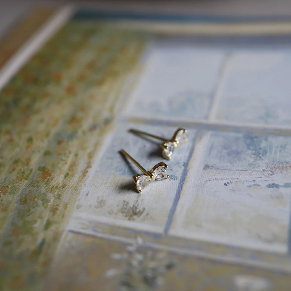 P155 silver925 ribbon minimum pierce