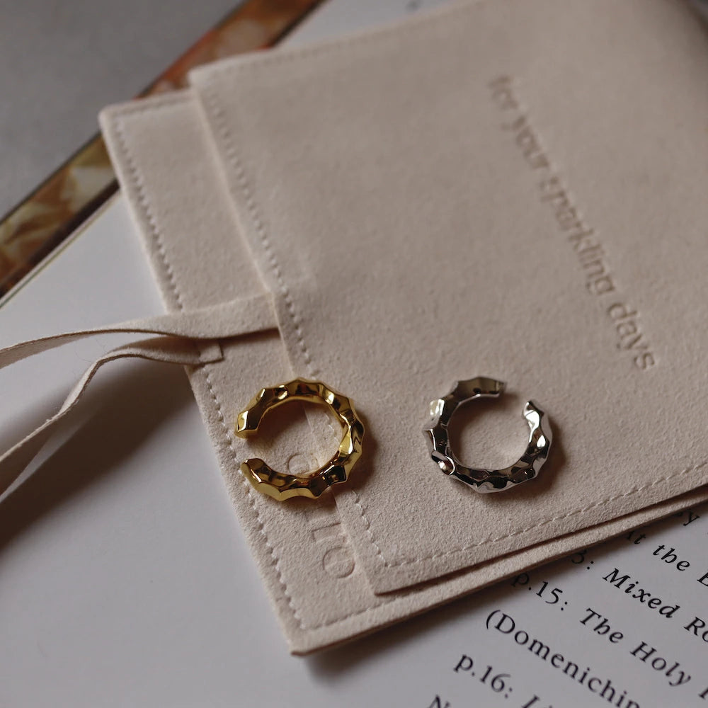 C095 silver925 cut earcuff