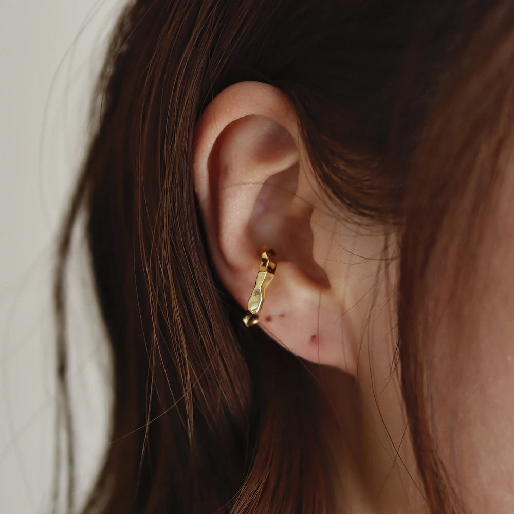 C095 silver925 cut earcuff