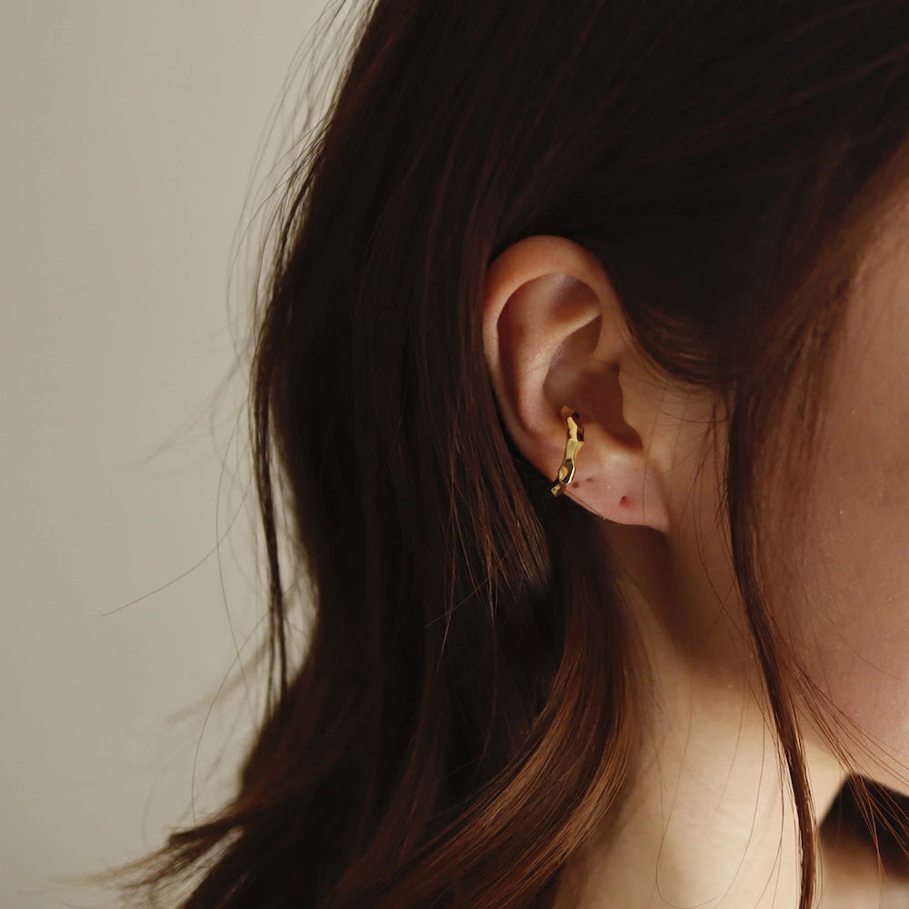 C095 silver925 cut earcuff