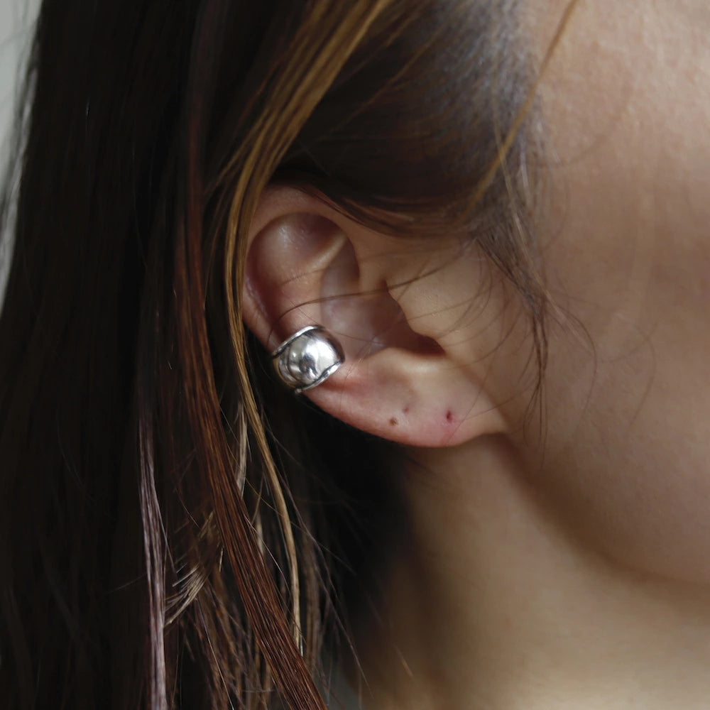 C108 silver925 volumy earcuff