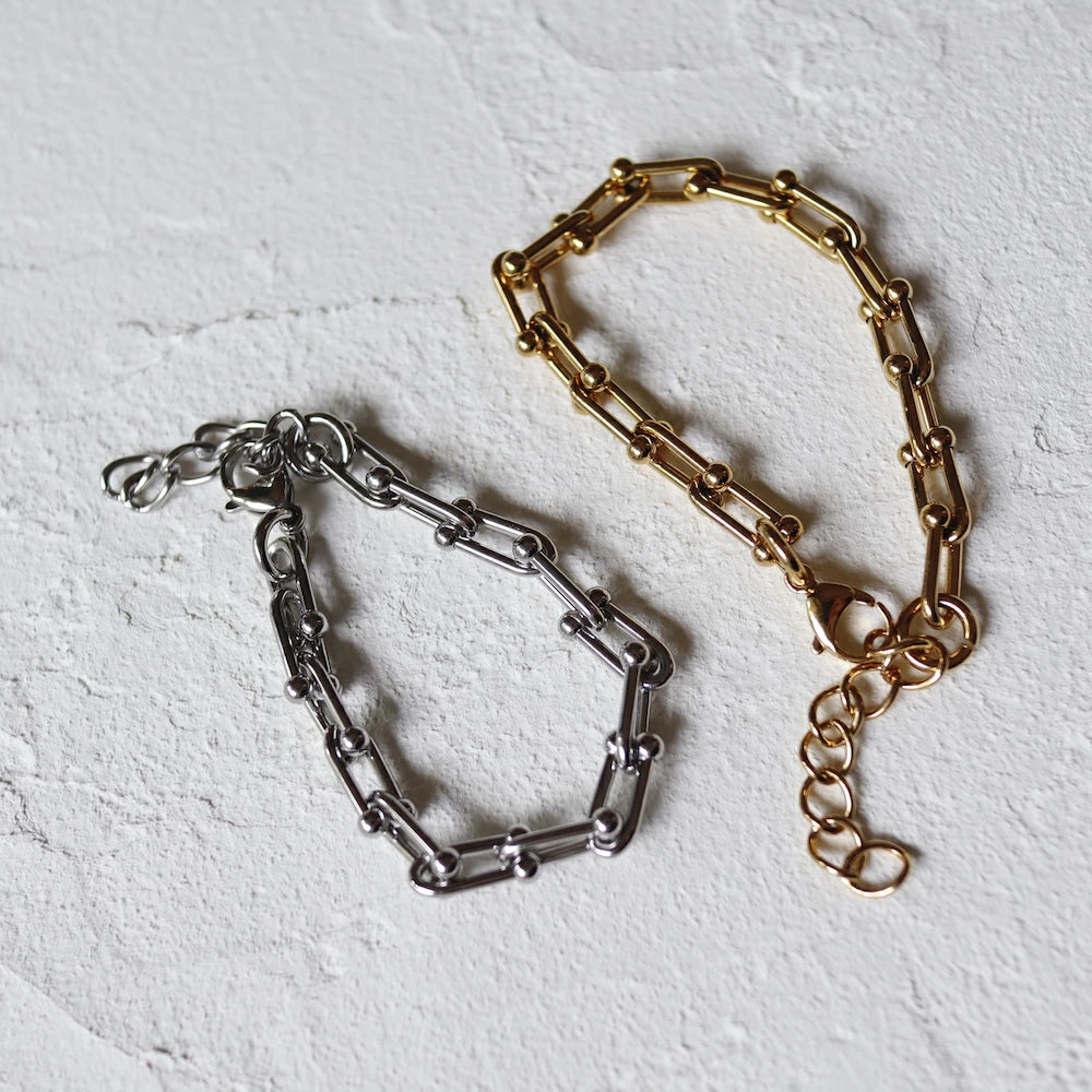 N102 stainless hard chain bracelet