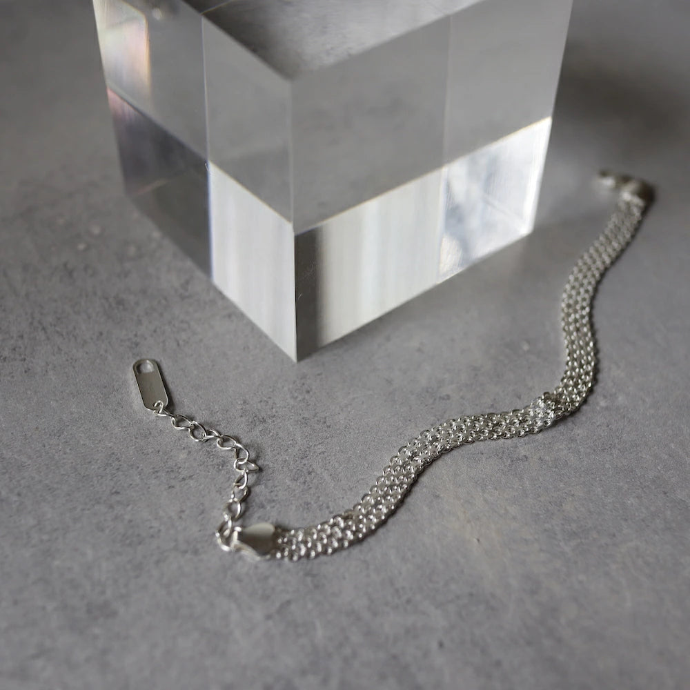 N104 silver925 belt chain bracelet