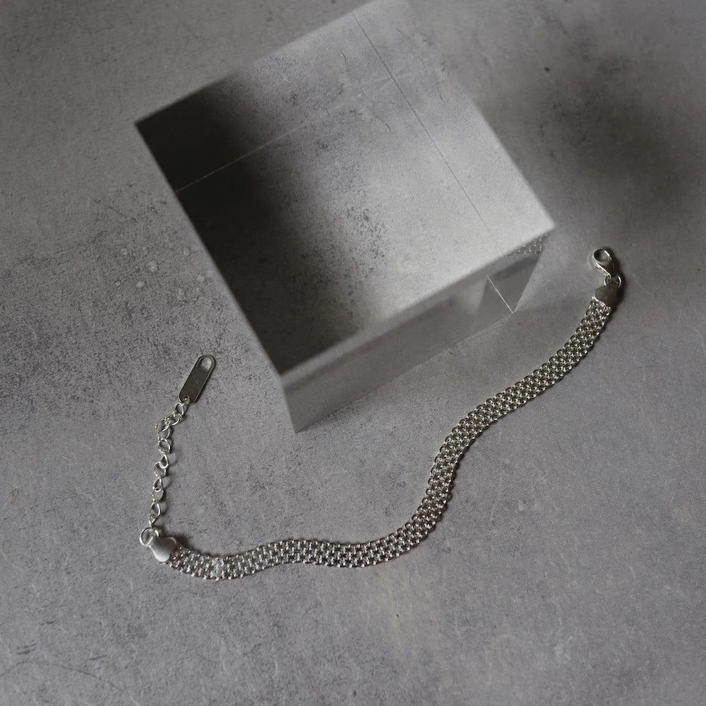 N104 silver925 belt chain bracelet