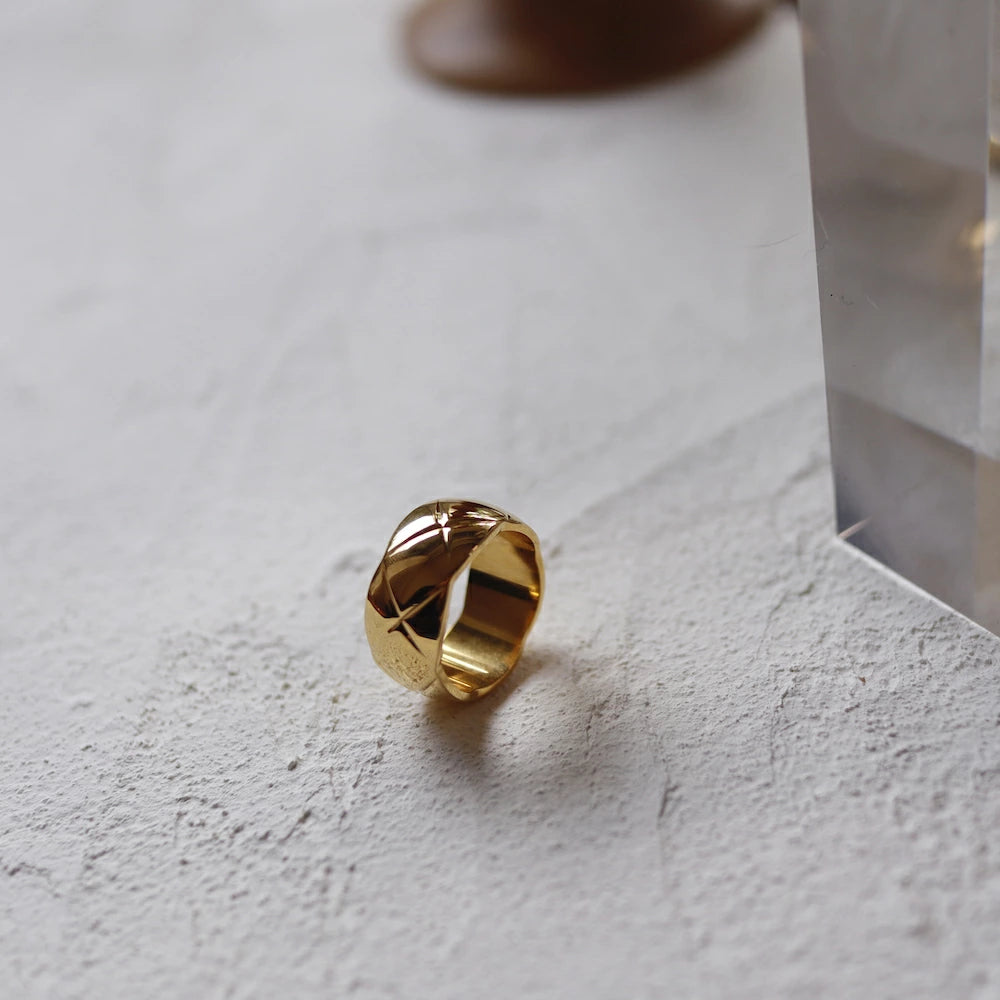 R007 stainless wide quilting ring