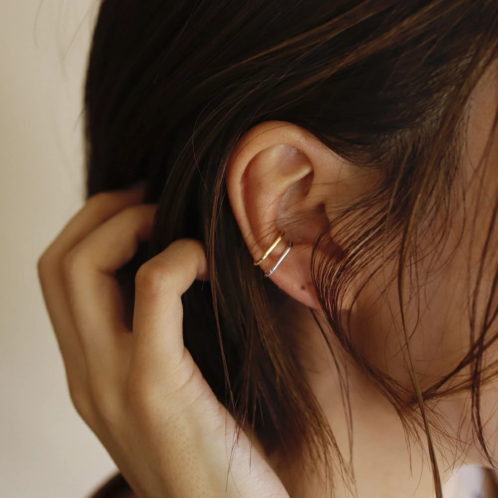 C088 silver925 super slim earcuff