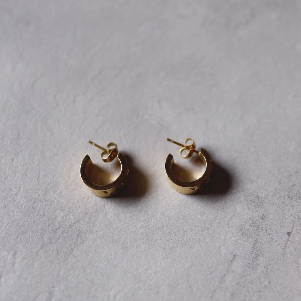 P264 stainless zirconia design half hoop pierce