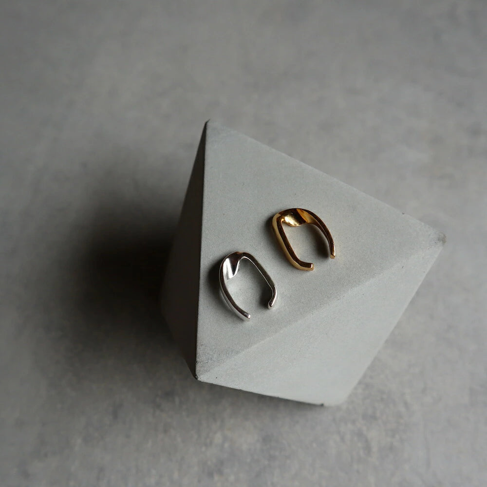 C014 silver925 clip earcuff