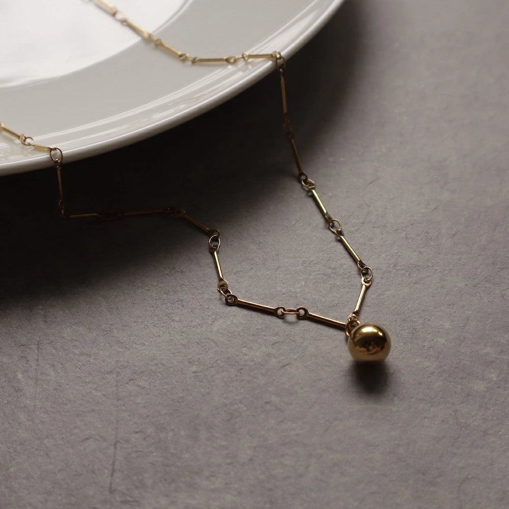 N011 stainless unique chain pendant
