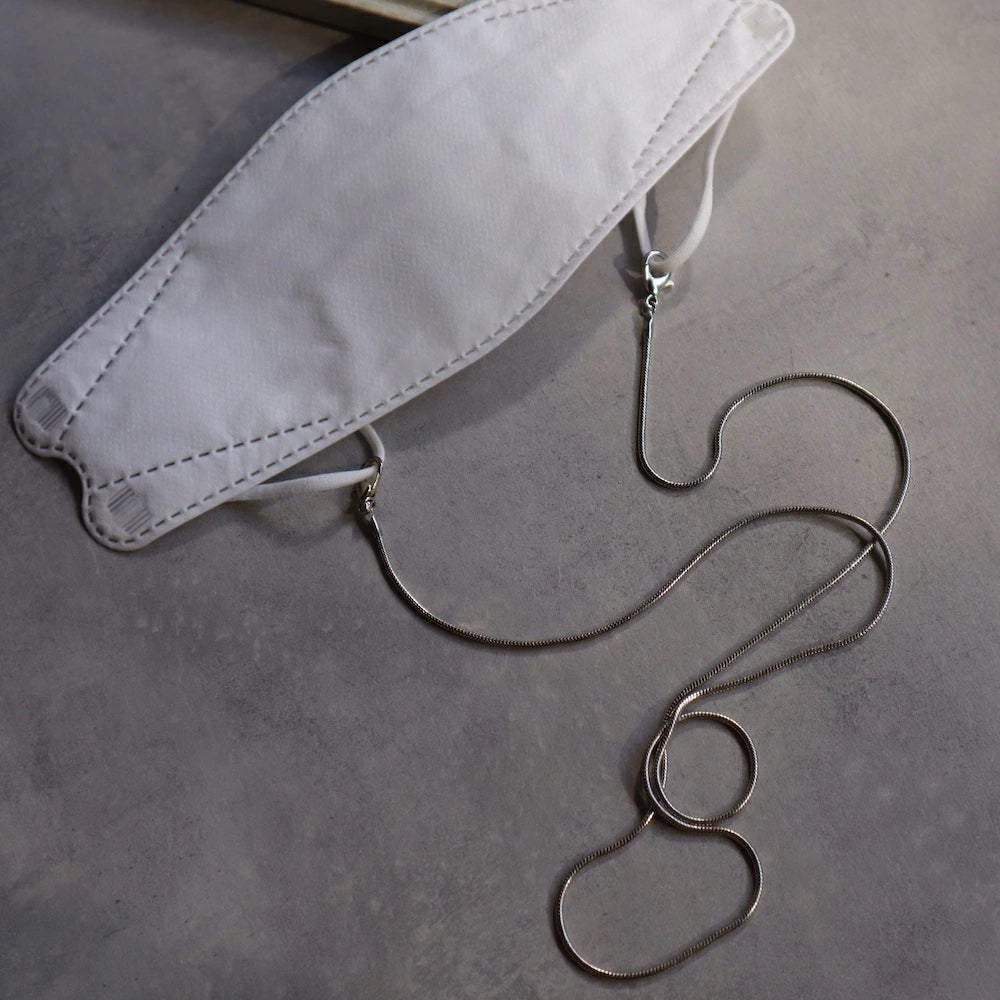 N036 snake chain mask chain