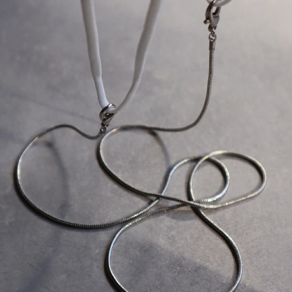 N036 snake chain mask chain