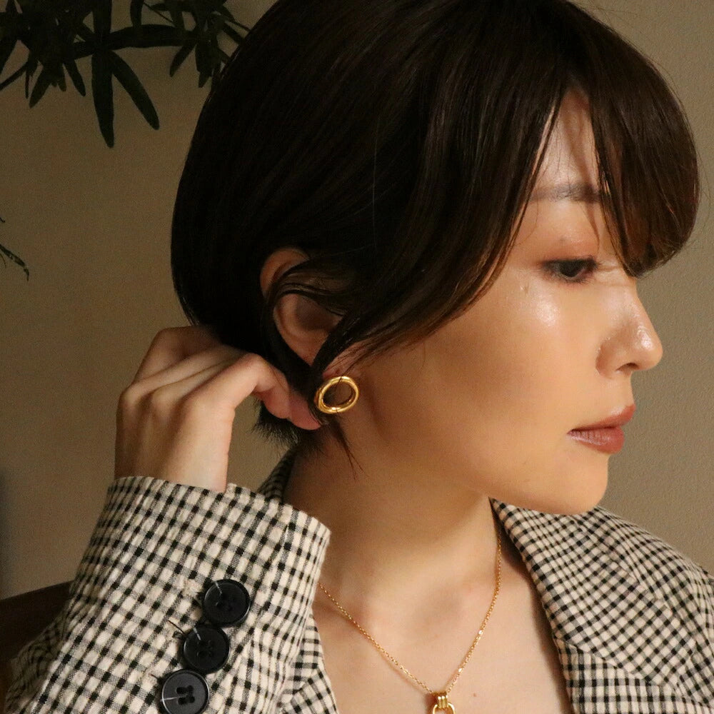 P018 stainless mat circle pierce