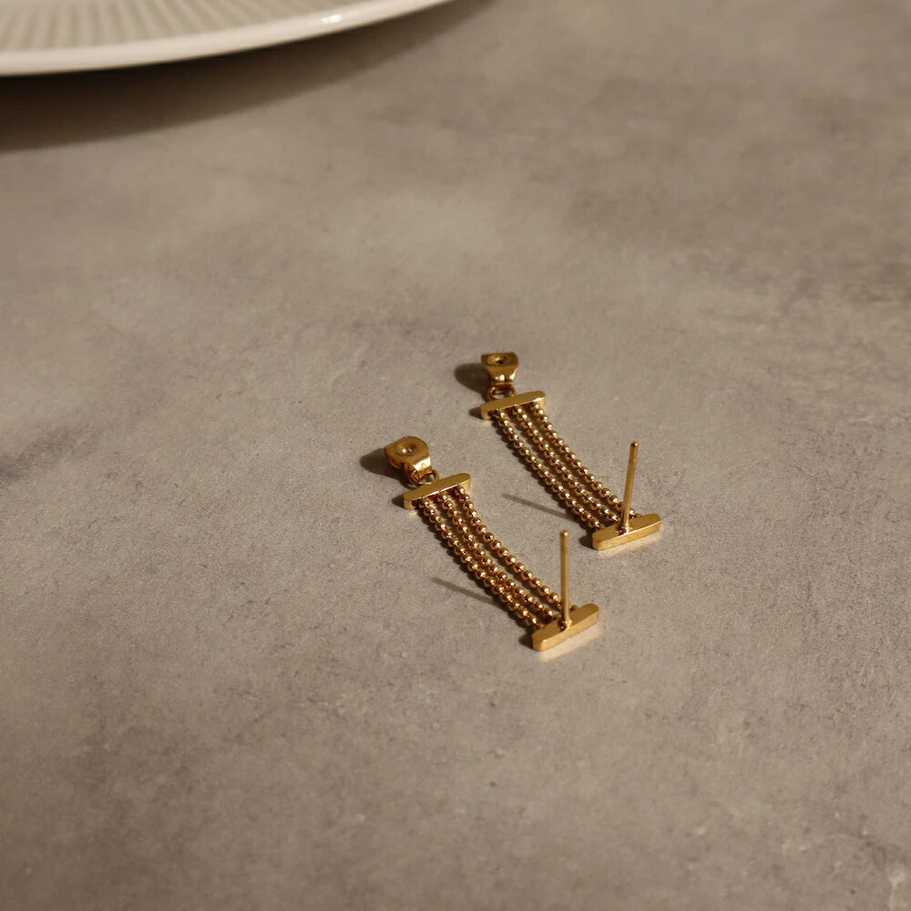 P305 stainless chain hoop pierce