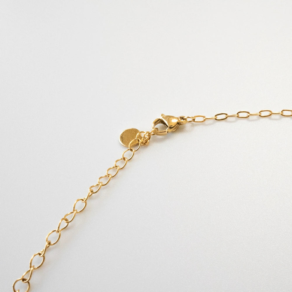N013 stainless heart necklace