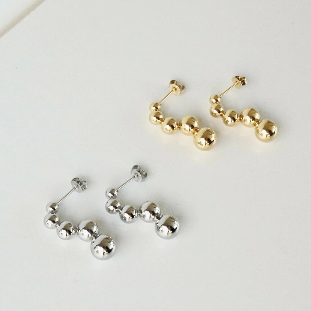 P085 stainless irregular metal bal piercel