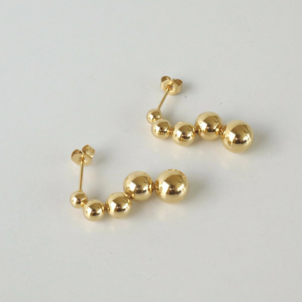 P085 stainless irregular metal bal piercel
