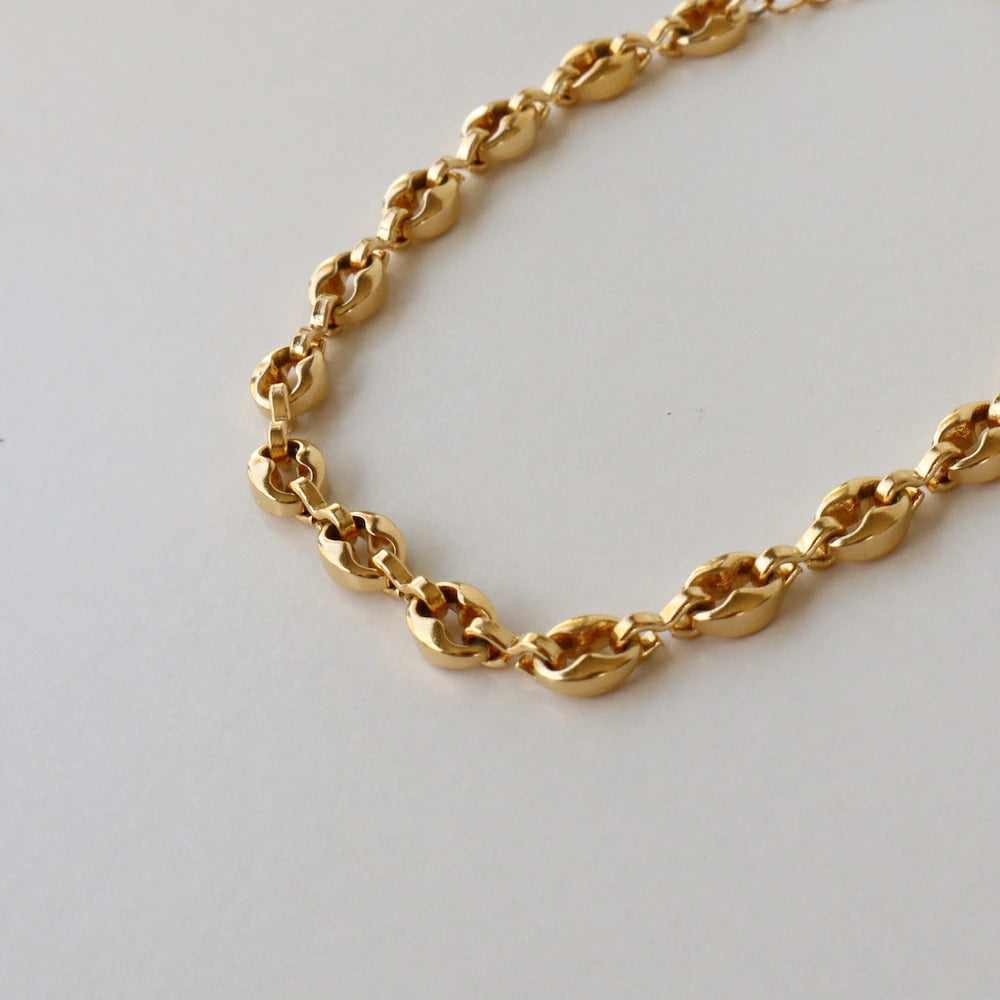N126 stainless anchor chain bracelet