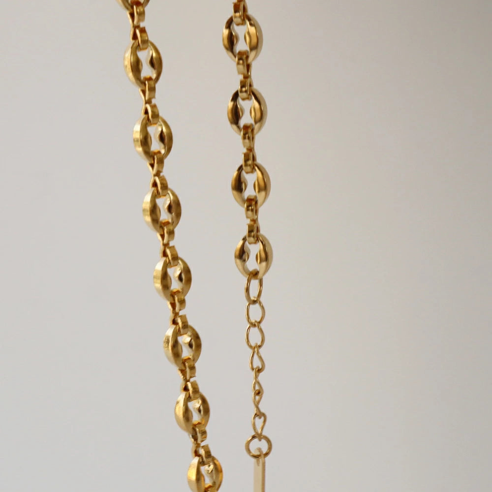 N126 stainless anchor chain bracelet