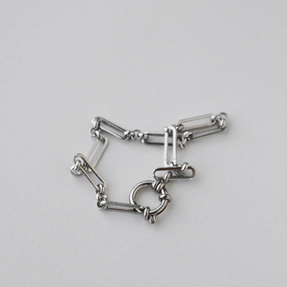 N138 stainless slim chain adjust free bracelet