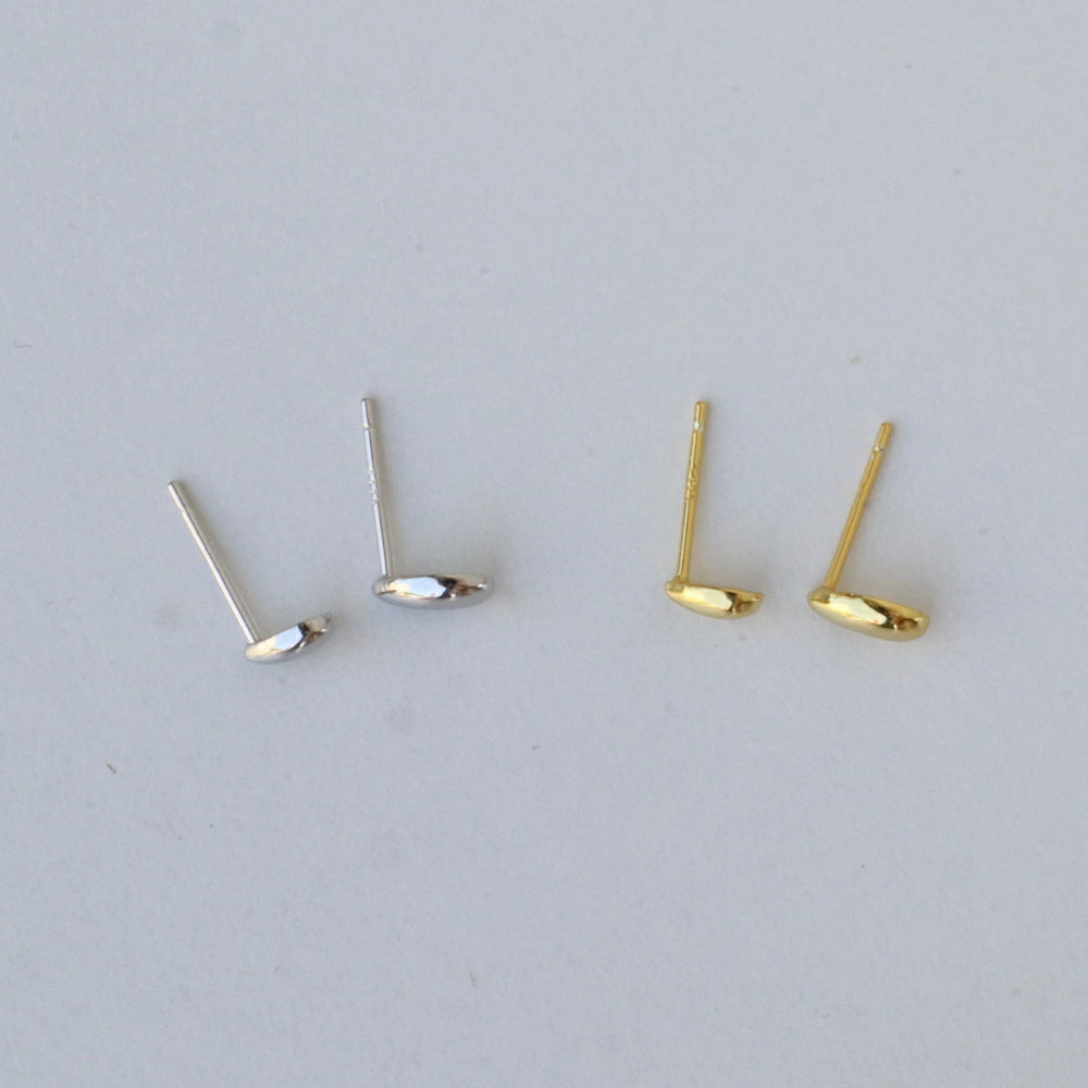 P344 silver925 asymmetry drop minimum pierce