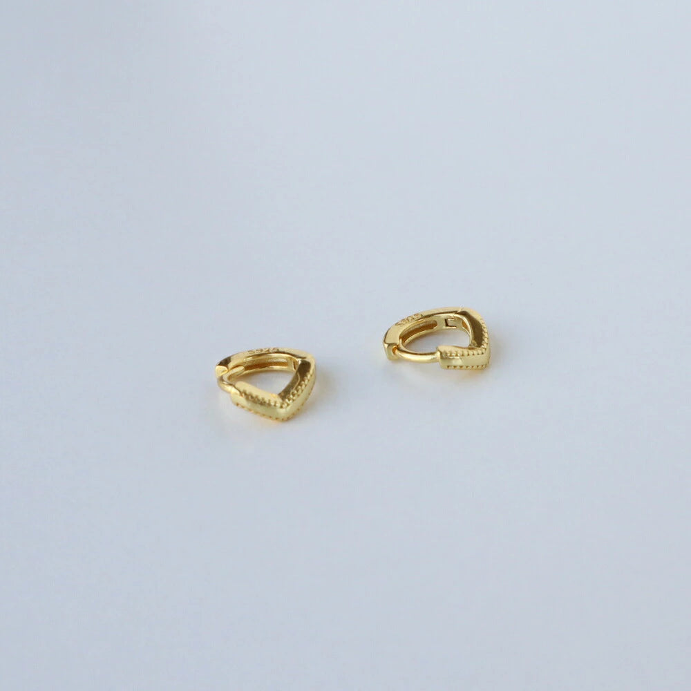 P348 silver925 v-shaped minimum hoop pierce