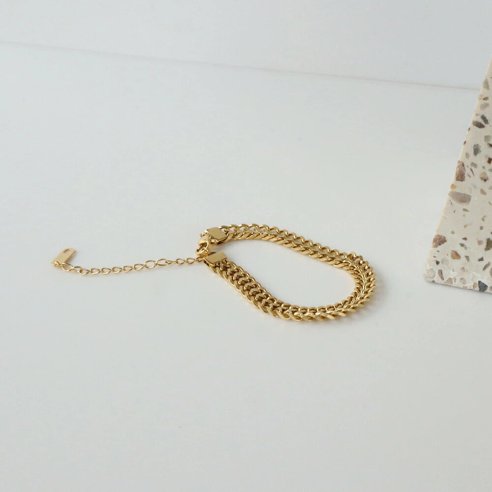 N156 stainless belt bracelet