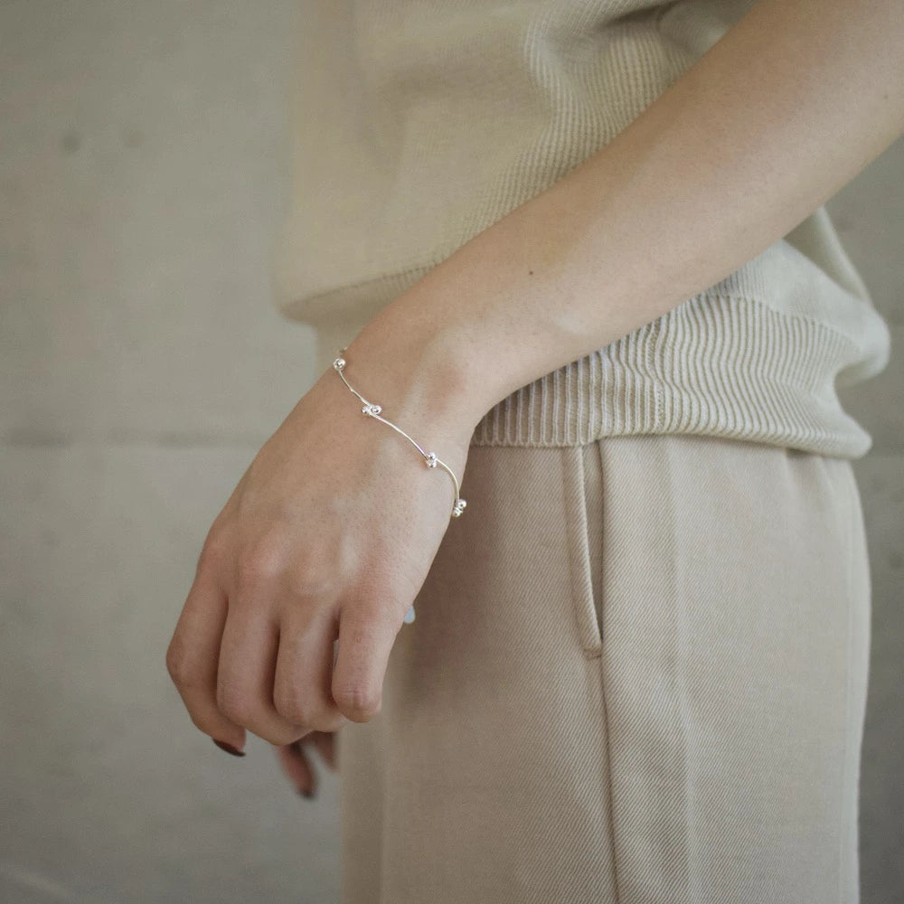 N157 silver925 connect bracelet