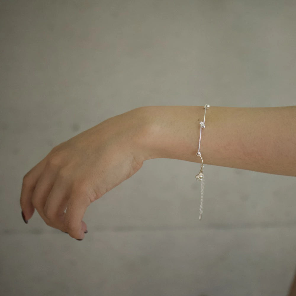 N157 silver925 connect bracelet