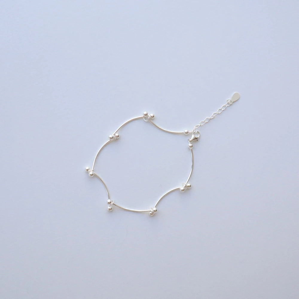 N157 silver925 connect bracelet