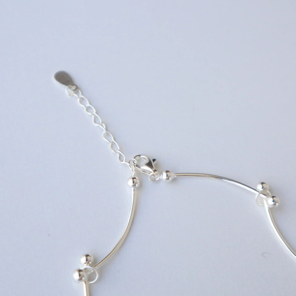 N157 silver925 connect bracelet
