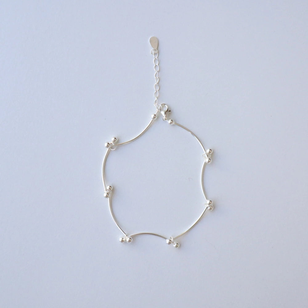N157 silver925 connect bracelet