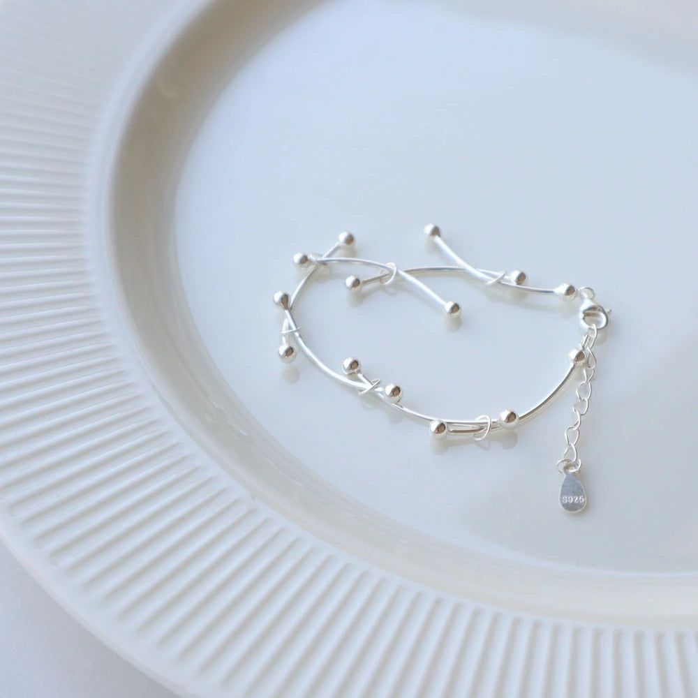 N157 silver925 connect bracelet