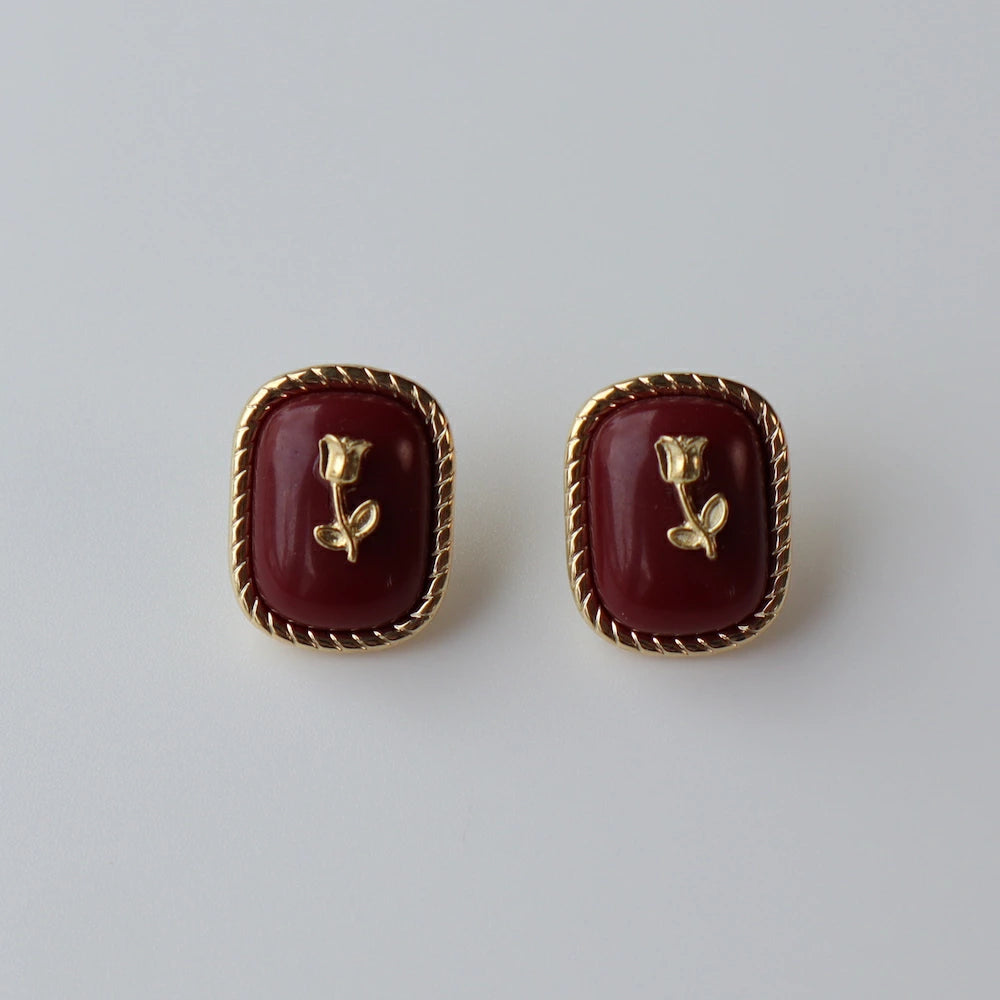 P368 bourdeax shell tulip design pierce