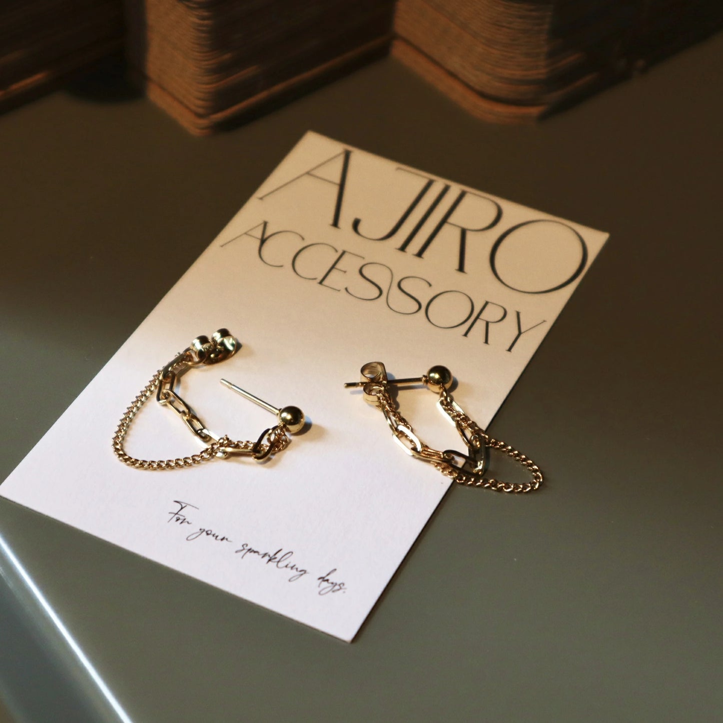 P123 stainless chain hoop pierce