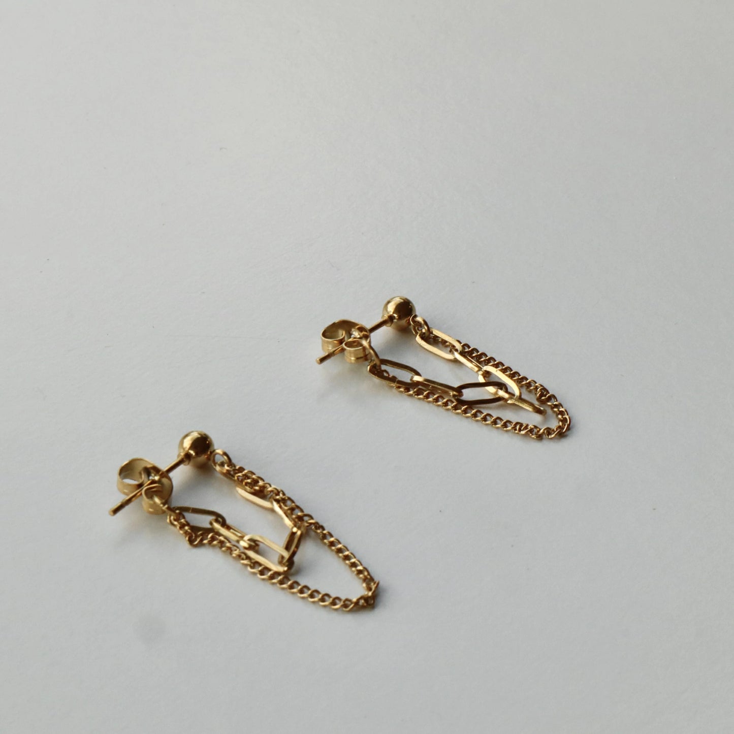 P123 stainless chain hoop pierce
