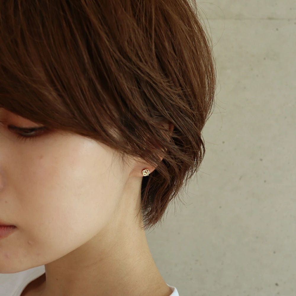 P133 silver925 rose minimum pierce