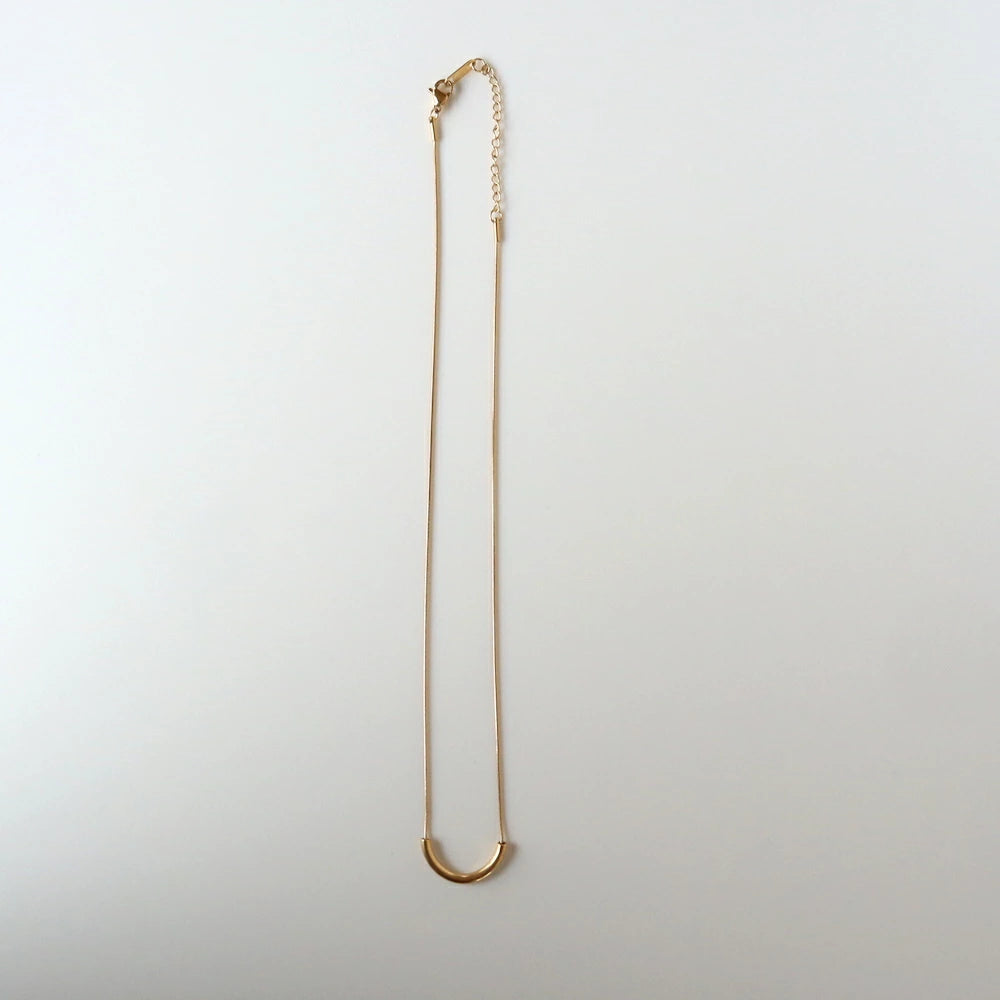 N057 stainless tube curve pendant