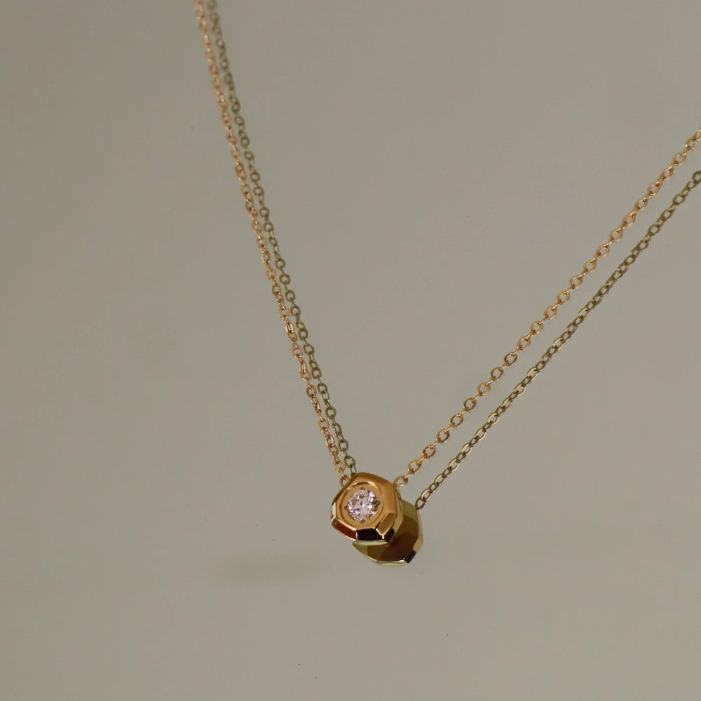 N061 stainless flame zirconia pendant