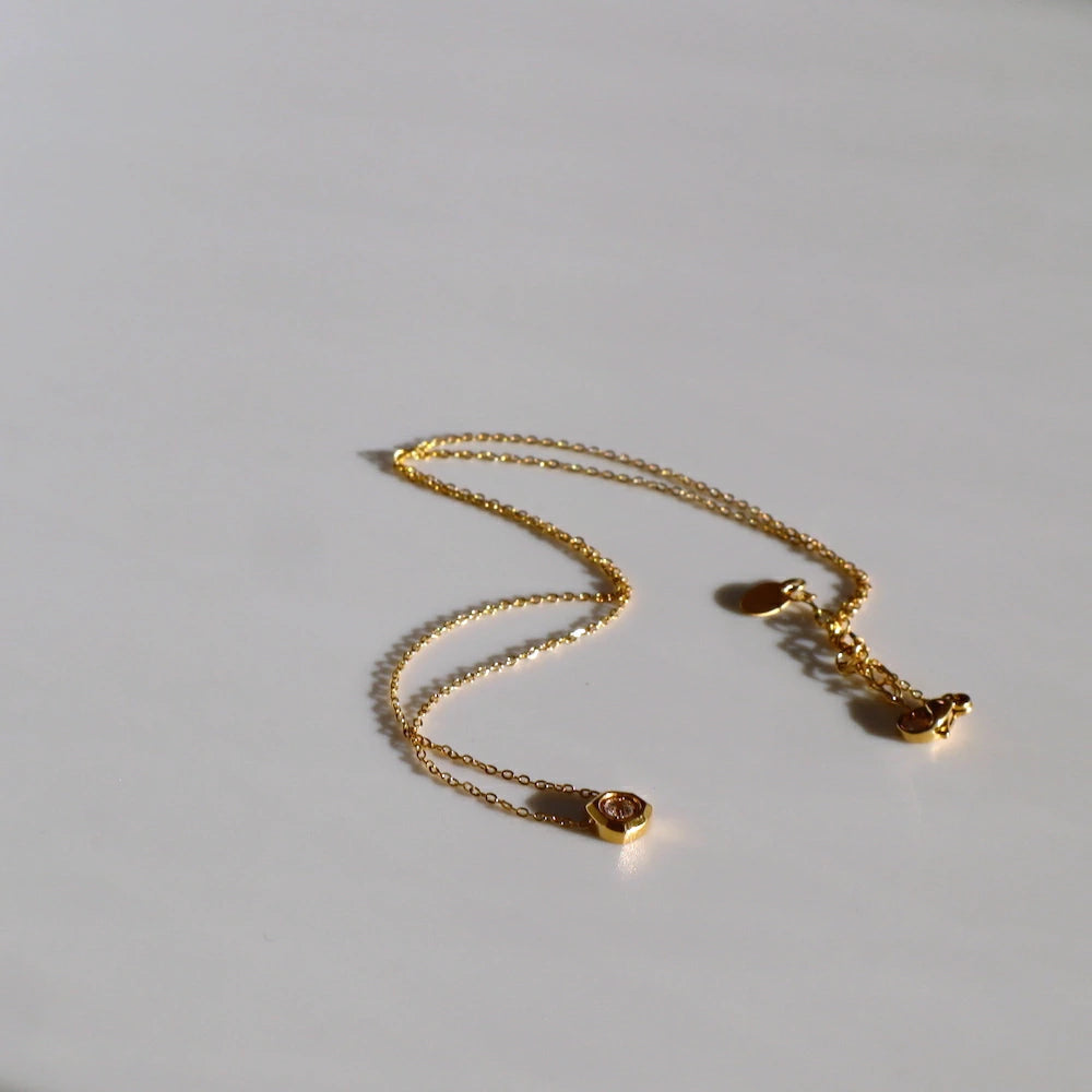 N061 stainless flame zirconia pendant