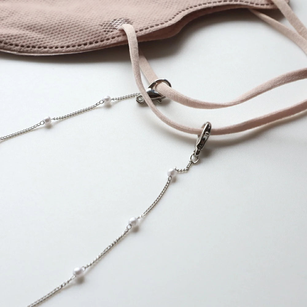 N031 pearl connect mask chain