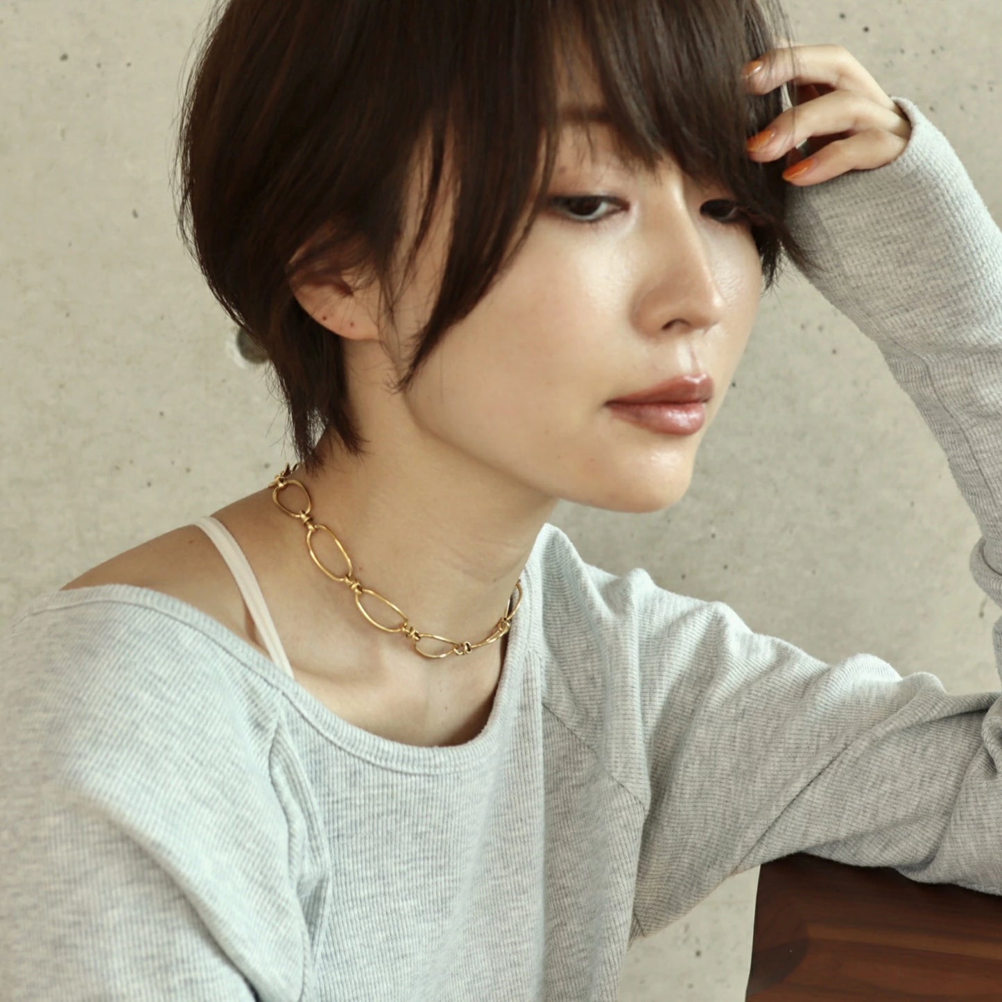 N083 stainless broad beans choker
