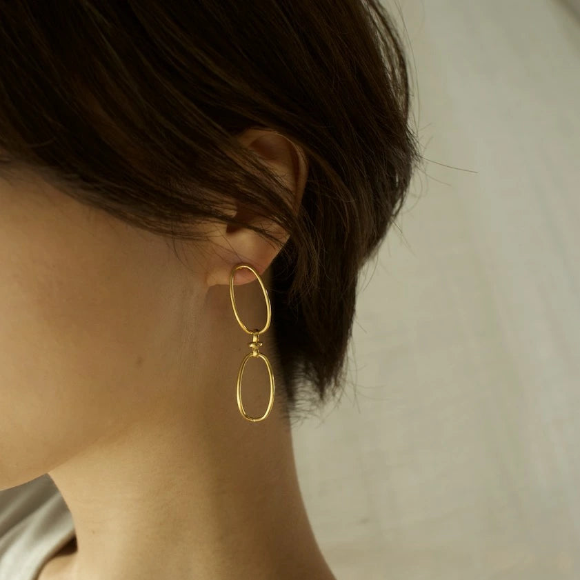 P207 stainless double oval pierce