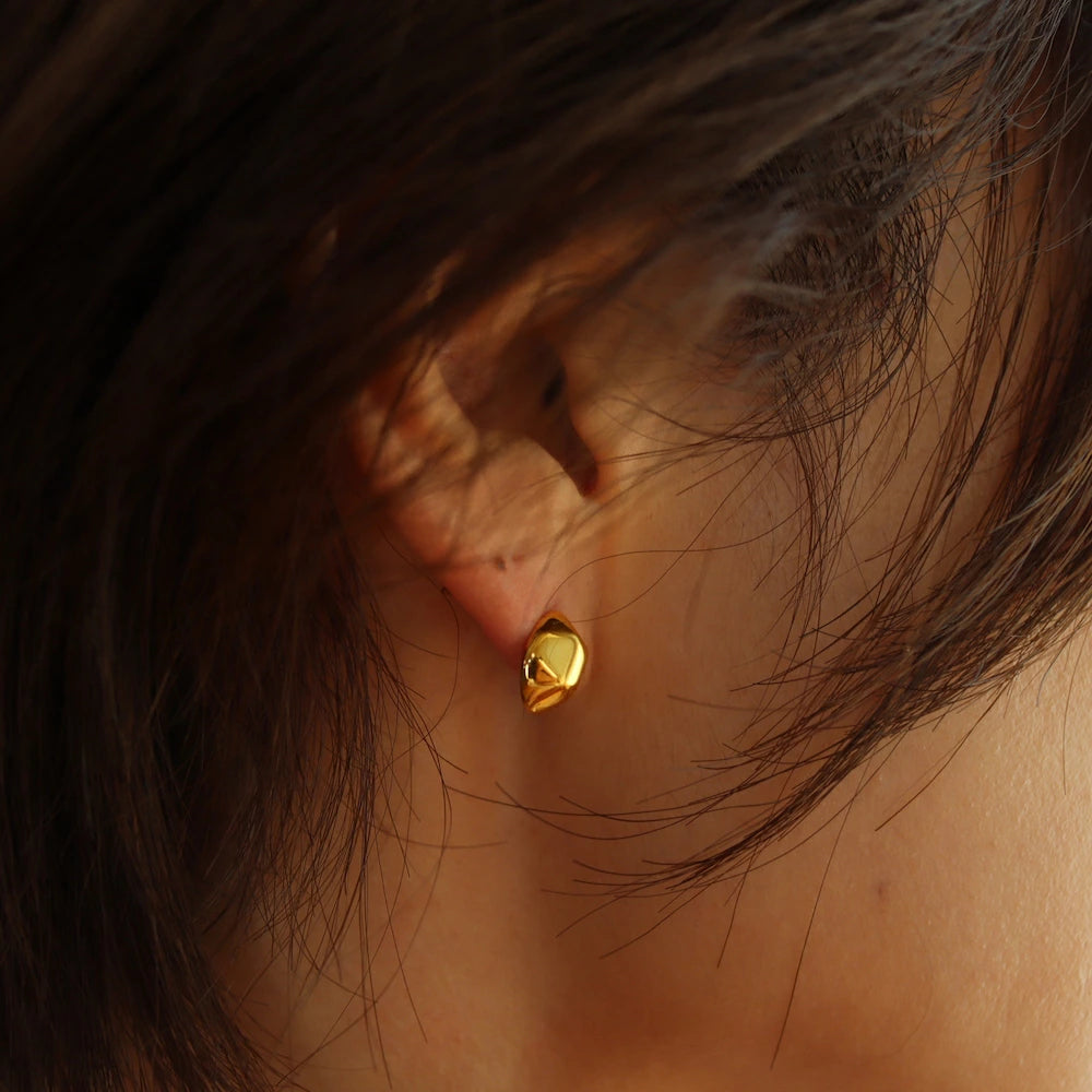 P208 stainless gold stone minimum pierce