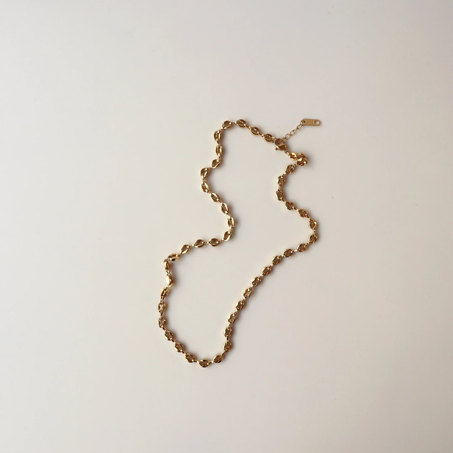 N001 stainless anker chain necklace