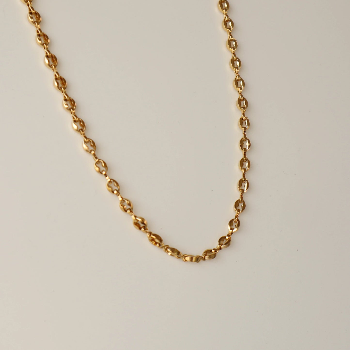 N001 stainless anker chain necklace