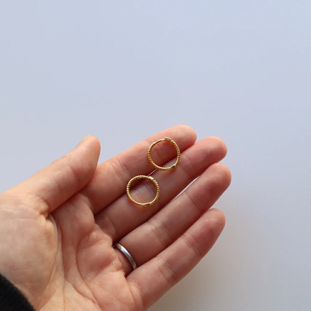 P003 silver925 hoop pierce