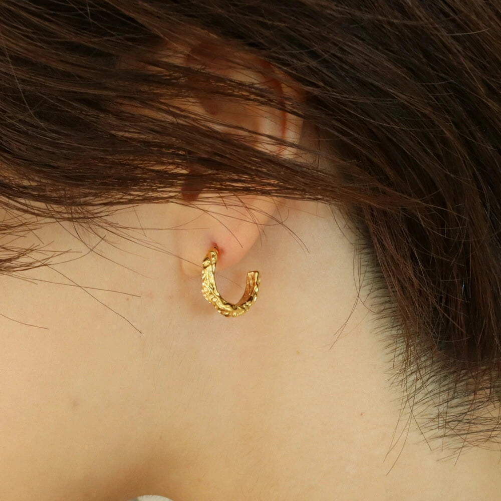 P007 stainless hoop pierce