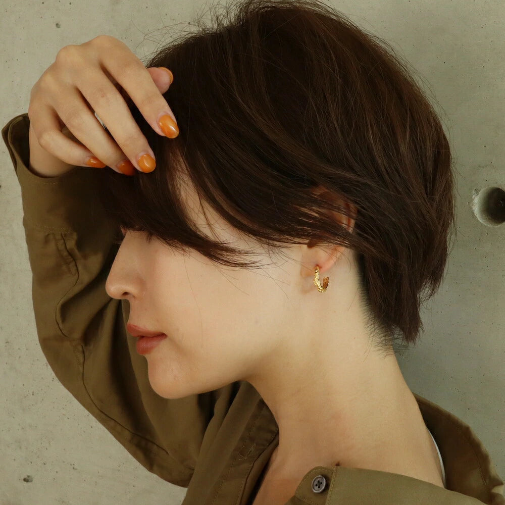 P007 stainless hoop pierce